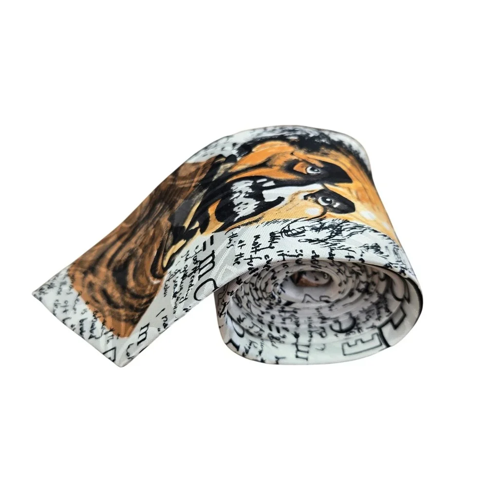 Steven Harris Mens Neck Tie Necktie Albert Einstein E=MC2 Novelty Whimisical‎